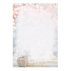 Briefpapier mit Motiv Sigel Christmas Surprise, A4, 90 g/m², 100 Blatt