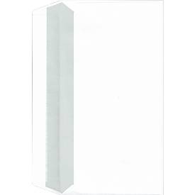 Briefumschläge, DIN lang, ohne Fenster, Verschluss dreieckig, haftklebend, 1000 Stück