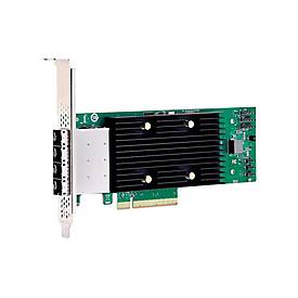 BROADCOM HBA 9600-16e - Speicher-Controller - 16 Sender/Kanal - SATA 6Gb/s / SAS 24Gb/s / PCIe 4.0 (NVMe)