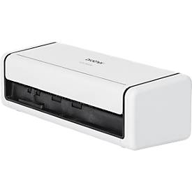Brother ADS-1800W Dokumentenscanner, 7,1 cm Touchscreen, 30 Seiten/60 Bilder/Minute, automatischer Dokumenteneinzug, USB-C, WiFi, weiß