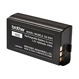 Image of Brother BA-E001 - Drucker-Batterie - Li-Ion