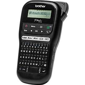 Brother Beschriftungsgerät PT-H110, 16-Zeichen-Display, Fähnchendruckfunktion