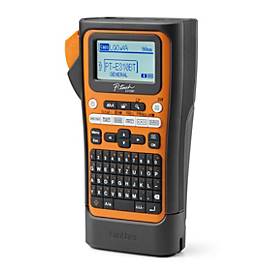 Brother Etikettendrucker P-Touch PT-E310BTVP, monochromer Thermotransferdruck, 180 x 128 dpi, 20 mm/s, Bluetooth/USB, inkl. Zubehör, orange-schwarz