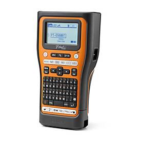 Brother Etikettendrucker P-Touch PT-E560BTVP, monochromer Thermotransferdruck, 180 x 128 dpi, 30 mm/s, Bluetooth/USB, inkl. Zubehör, orange-schwarz