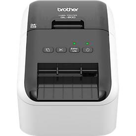 Brother Etikettendrucker P-touch QL-800, mit Rot-Schwarz-Druckfunktion