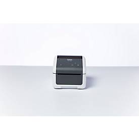 Brother Etikettendrucker TD-4210D, Thermodirektdruck, 203 dpi, 127 mm/s, USB, grau-schwarz