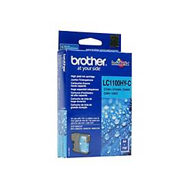 Brother LC1100HYC - Hohe Ergiebigkeit - Cyan - original - Tintenpatrone