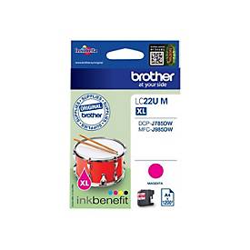 Brother LCLC22UM - XL - Magenta - original - Tintenpatrone