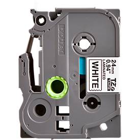 Brother Schriftbandkassette TZe-251, 24 mm, weiß/schwarz