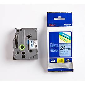 Brother Schriftbandkassette TZe-551, 24 mm, blau/schwarz