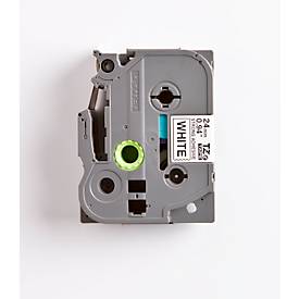 Brother Schriftbandkassette TZe-S251, weiß/schwarz