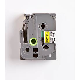 Brother Schriftbandkassette TZe-S651, gelb/schwarz