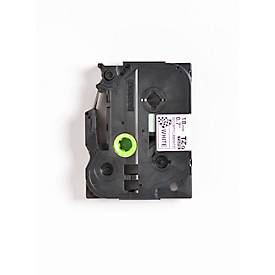 Brother Schriftbandkassette TZe-SE4, weiß/schwarz