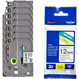 Brother Sparset 12 mm Schriftbandkassetten TZe-231, 6 + 1 GRATIS