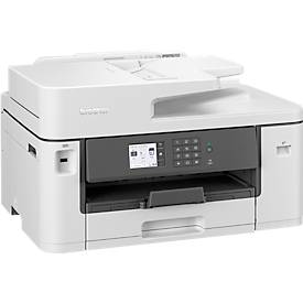 Brother Tintenstrahl-Multifunktionsdrucker MFC-J5340DWE ECO Pro , 4-in-1, Auto-Duplex/Mobildruck, USB/LAN/WLAN, bis A3, 