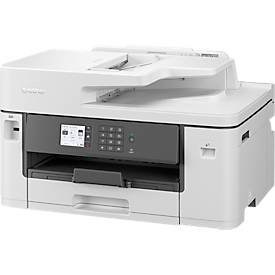 Brother Tintenstrahl-Multifunktionsdrucker MFC-J5340DWE ECO Pro , 4-in-1, Auto-Duplex/Mobildruck, USB/LAN/WLAN, bis A3, weiß