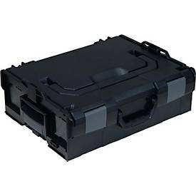 BS SYSTEMS Werkzeugkoffer L-BOXX 136, ABS, Innenmaße B 378 x T 310 x H 101 mm, schwarz/anthrazit