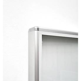 BST Schaukasten MEDIA DT, für innen, ESG-Sicherheitsglas, Drehtür, Sichtformat 8x DIN A4