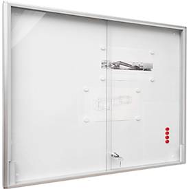 BST Schaukasten MEDIA ST, für innen, ESG-Sicherheitsglas, Schiebetür, Sichtformat 21x DIN A4