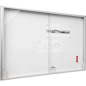 BST Schaukasten MEDIA ST, für innen, ESG-Sicherheitsglas, Schiebetür, Sichtformat 27x DIN A4