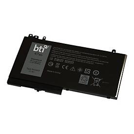Image of BTI NGGX5-BTI - Laptop-Batterie (gleichwertig mit: Dell NGGX5, Dell 954DF, Dell JY8DF, Dell XWDK1, Dell 451-BBUM, Dell XKWC7, Dell 451-BBUJ, Dell 53VJ6, Dell 451-BBUL) - Lithium-Polymer - 3 Zellen - 4122 mAh - 47 Wh