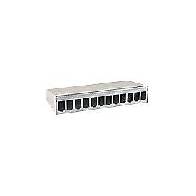 BTR E-DAT modul - Installationskasten Netzwerkoberfläche - geeignet für Wandmontage - CAT 6a - Pure White, RAL 9010 - 16