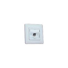 BTR IT CONNECT E-DAT modul 8(8) UP - Anschlussdose, Unterputz - CAT 6 - RJ-45 - Pure White, RAL 9010