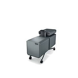 Büro Caddy Sigel Set IV Office Caddy Workplace Move it, beidseitig, inkl. Office Box 1x S und 2x L, B 817 x T 324 x H 1078 mm, mit Zubehör