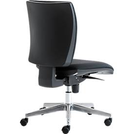 Bürostuhl SPRINTO, ohne Armlehnen, Rückenlehne mit CLIMATEX und Kunststoffschale