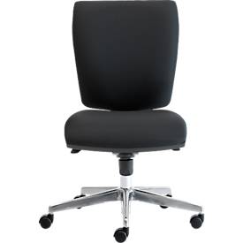 Bürostuhl SPRINTO, ohne Armlehnen, Rückenlehne mit CLIMATEX und Kunststoffschale