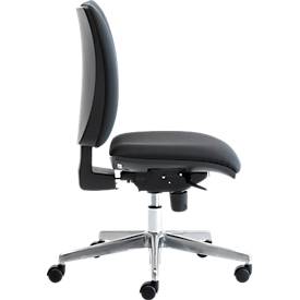 Bürostuhl SPRINTO, ohne Armlehnen, Rückenlehne mit CLIMATEX und Kunststoffschale