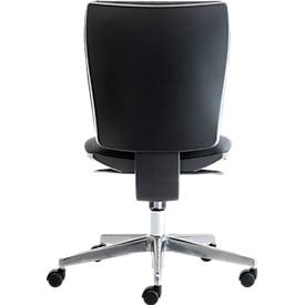 Bürostuhl SPRINTO, ohne Armlehnen, Rückenlehne mit CLIMATEX und Kunststoffschale