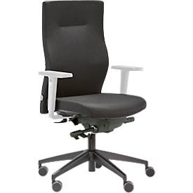 Bürostuhl SSI PROJECT SC 2340, Punktynchronmechanik, ohne Armlehnen, höhenverstellbar