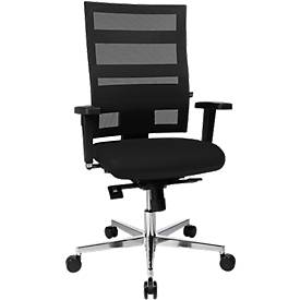 Bürostuhl Topstar SITNESS X-PANDER Plus, Synchronmechanik, 3D Sitzfläche, Netz-Optik, schwarz