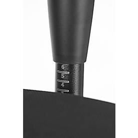 Bürostuhl WELLNESS 300, Synchronmechanik, mit Armlehnen, extra hohe Rückenlehne