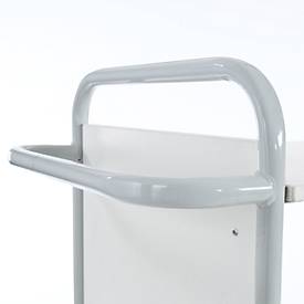 Bürowagen mit Seitenwänden, 800 x 500 mm, Tragkraft 150 kg