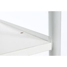 Bürowagen ohne Wände, 800 x 500 mm, Tragkraft 150 kg