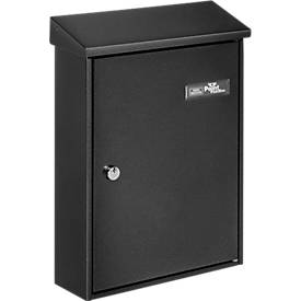 Burg Wächter Briefkasten Letter, Stahlblech, Einwurf DIN C4, abschließbar, Eisen