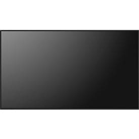 Business Monitor Sharp MultiSync® M752, 75', 3840 x 2160 px, IPS Panel, HDMI/DisplayPort/USB/LAN, schwarz