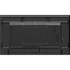 Business Monitor Sharp MultiSync® M752, 75', 3840 x 2160 px, IPS Panel, HDMI/DisplayPort/USB/LAN, schwarz
