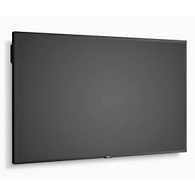 Business Monitor Sharp/NEC MultiSync® M501-2, 50', 3840 x 2160 px, LCD-Panel, HDMI/ DisplayPort/USB/LAN, 2 x 10 W, Dauerbetrieb, schwarz