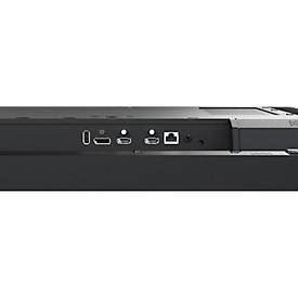 Business Monitor Sharp/NEC MultiSync® M651, 65', 3840 x 2160 px, IPS Panel, HDMI/DisplayPort/USB/LAN, 2 x 10 W, Dauerbetrieb