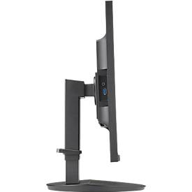 Businessmonitor SHARP/NEC MultiSync EA271F, 27', 1920 x 1080, AH-IPS LCD, 16:9, HDMI/DisplayPort/USB, höhenverstell-/dreh-/neig-/schwenkbar, schwarz