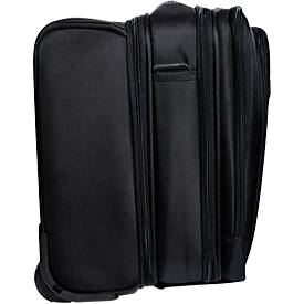 Businesstrolley Exacompta Exactive, für Notebooks bis zu 15,6'', L 450 x B 255 x H 395 mm, Polyester, schwarz