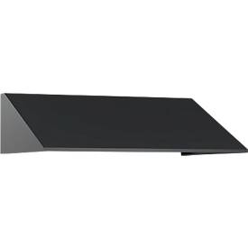 C+P Schrägdachaufsatz, für Spindbreite 800 mm, schwarzgrau