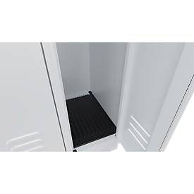 C+P Schuhschale, Kunststoff, herausnehmbar, B 298 x T 465 x H 8 mm, schwarz