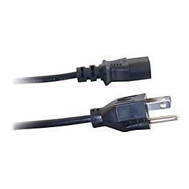 C2G 18 AWG North American Power Cord - Stromkabel - power IEC 60320 C13 zu NEMA 5-15P (M)