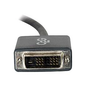C2G 1m DisplayPort to Single Link DVI-D Adapter Cable M/M - DP to DVI - Black - DisplayPort-Kabel - Single Link - DisplayPort (M)