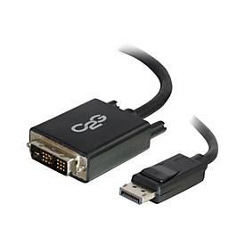 C2G 2m DisplayPort to Single Link DVI-D Adapter Cable M/M - DP to DVI - Black - DisplayPort-Kabel - DisplayPort (M)