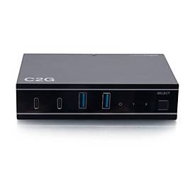 C2G 2x4 USB-C Switch with 2 USB-C Inputs to 2 USB-C and 2 USB-A Device Ports - USB 3.2 GEN 1 (5GBPS)